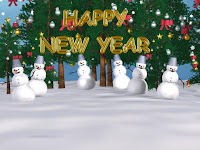 Animated New Year Snow Filled Wishes