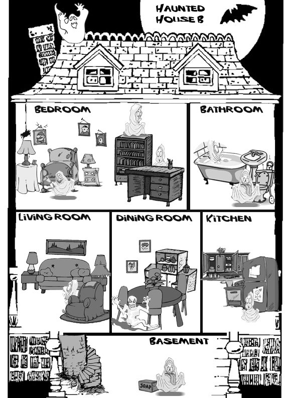 Halloween Rooms House Activity Halloween Rooms House Activity