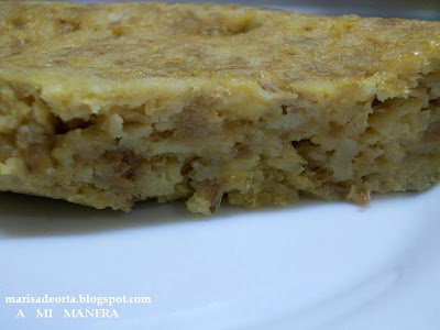 Tortilla De Patatas Fritas
