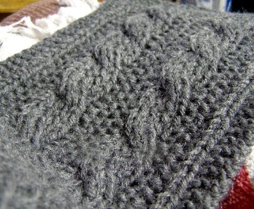 reversible cable knit