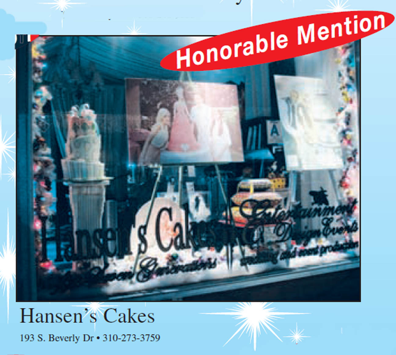 Hansen's Cakes December 2010