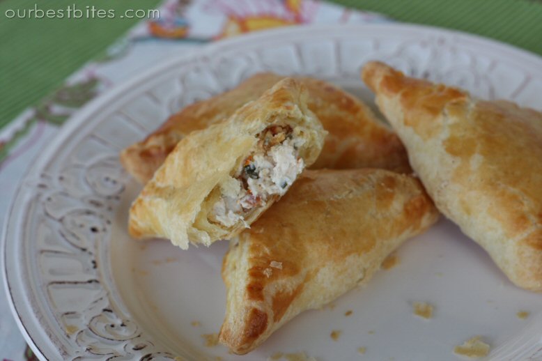 chicken puff pastry appetizer