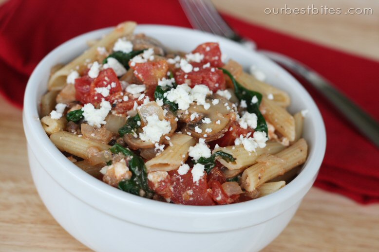Spinach and Feta Pasta Our Best Bites