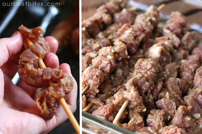 Asian Beef Skewers
