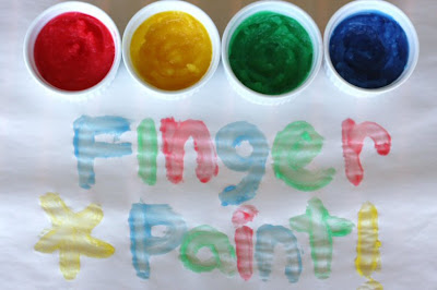 Kids Finger Painting