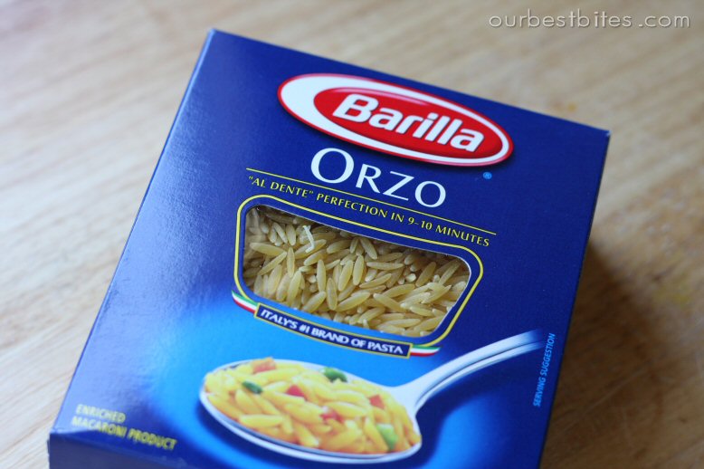 LemonOrzo Salad with Veggies and Chicken Our Best Bites