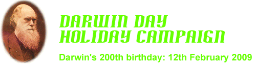Darwin Day Holiday Campaign