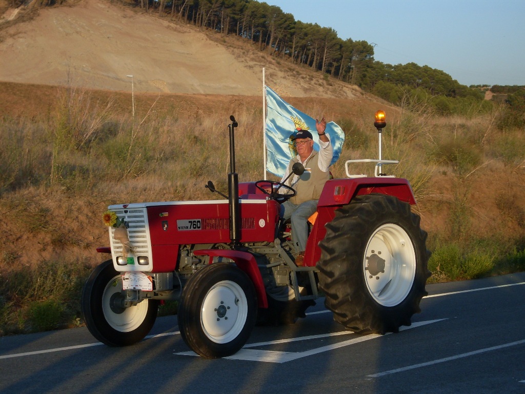 Camino Santiago en Tractor Camino Santiago en Tractor