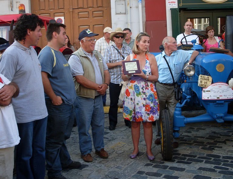 Camino Santiago en Tractor Camino Santiago en Tractor