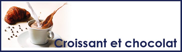 croissant et chocolat