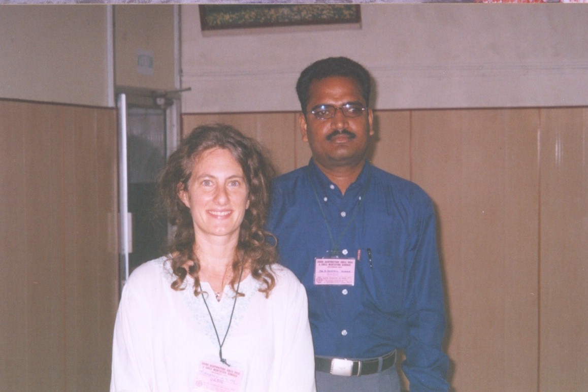 Dr.Senhtil Kumar with Foreign Collegue at Acupunture Training Programme 2006