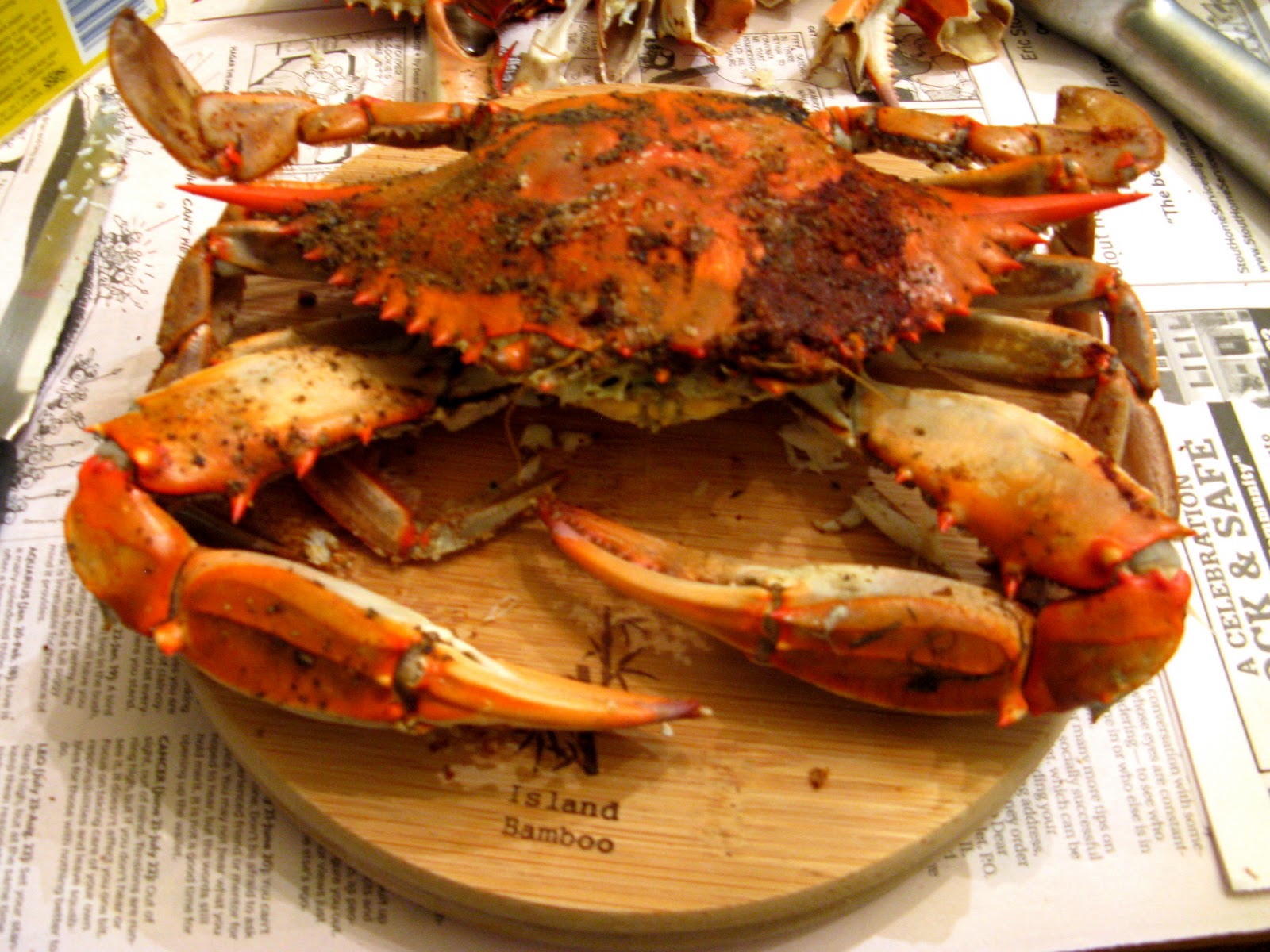 Food and Loathing: My Blue (Crab) Heaven