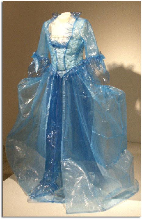 Ball Gown Made of Plastic Bags Ball Gown Made of Plastic Bags