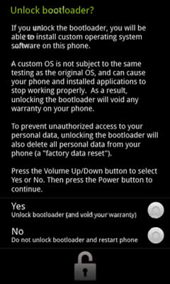 Desbloquer el gestor de arranque de HTC (Bootloader)