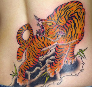 tiger tattoos, tattooing