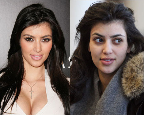 Kardashian on Because Even Kim Kardashian Needs Make Up