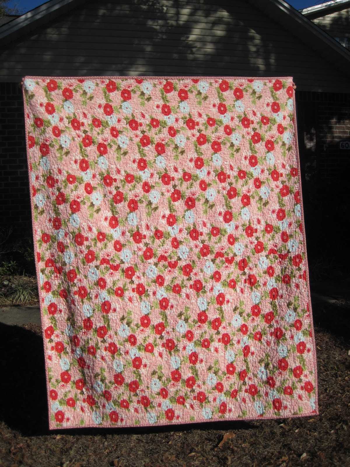 kelbysews Anniversary Quilt complete!