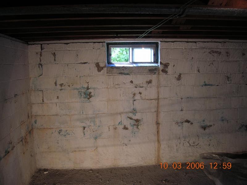 American Basement Solutions Peeling, Bubbling paint on basement walls