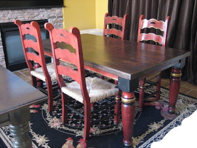 Site Blogspot  Euro Kitchen on Rustic Farmhouse Kitchen Table And Chairs