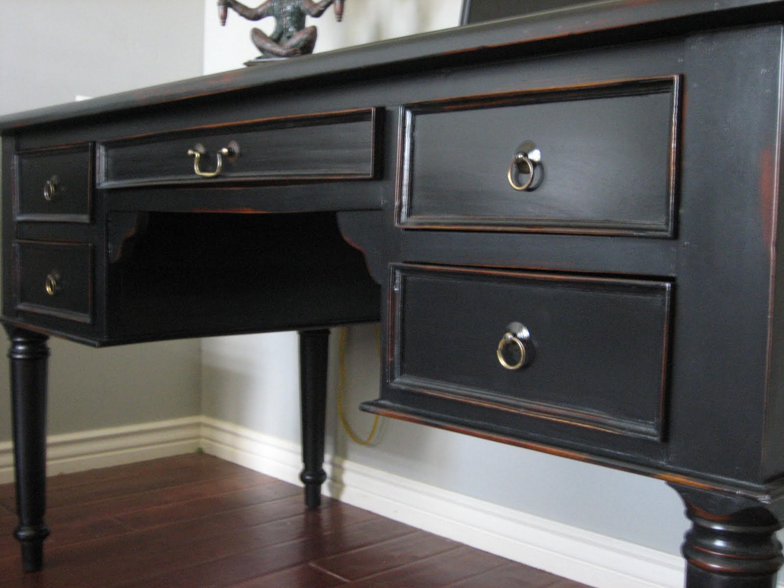 Black Executive Desk Black Executive Desk