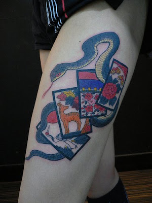 Hard Cobra Poker Tattoo