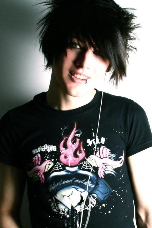 bloody emo boy