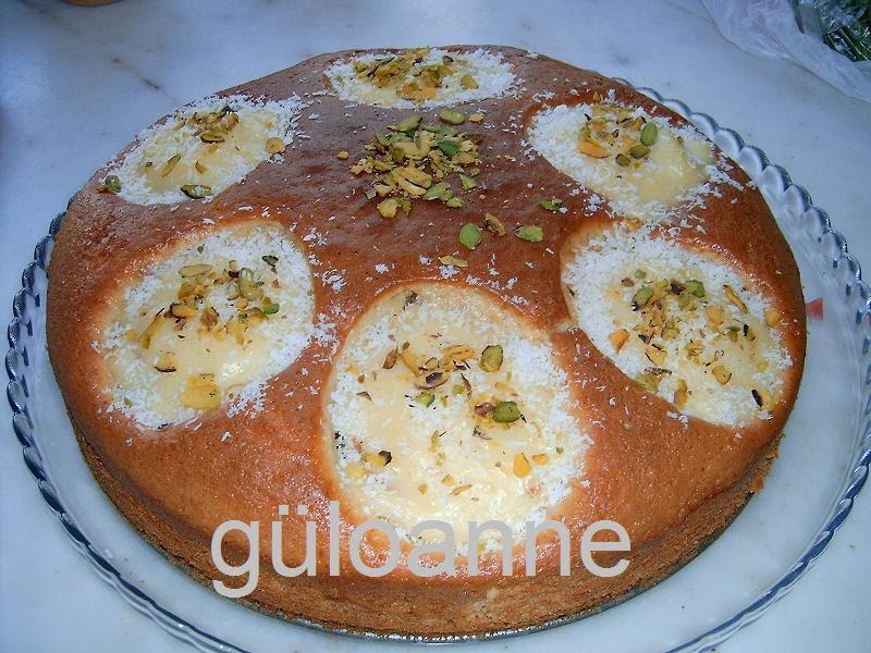 çatlak kafe ELMALI KREMALI KEK