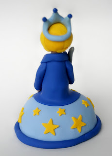 SpiritMama Art and Soul: Little Prince First Birthday Cake Topper
