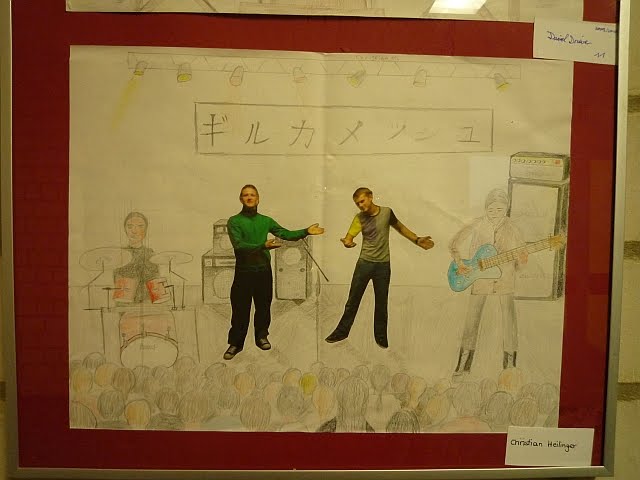 Kunstunterricht Am Ekg Grundkurs 11 Digitale Analoge Collage