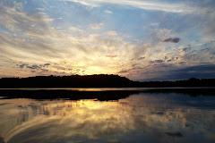 Sunset on Lake Nancy