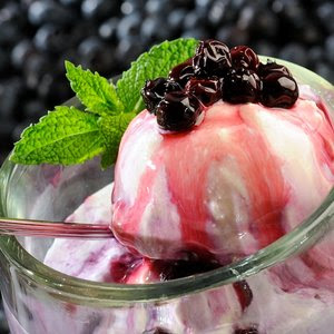 Blueberry Ice Cream Recipe ~ Chocolate Raspberry Cake