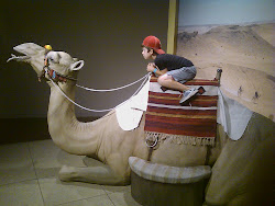 M on Camel at Museum of Science and History Ft. Worth