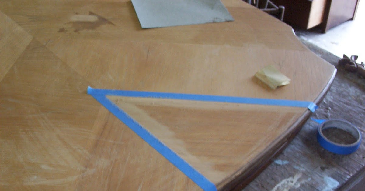 The Greentiques Solution How To Refinish A TablePart 3Sanding The Table