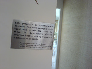 Meu primeiro Apê: Julho 2010