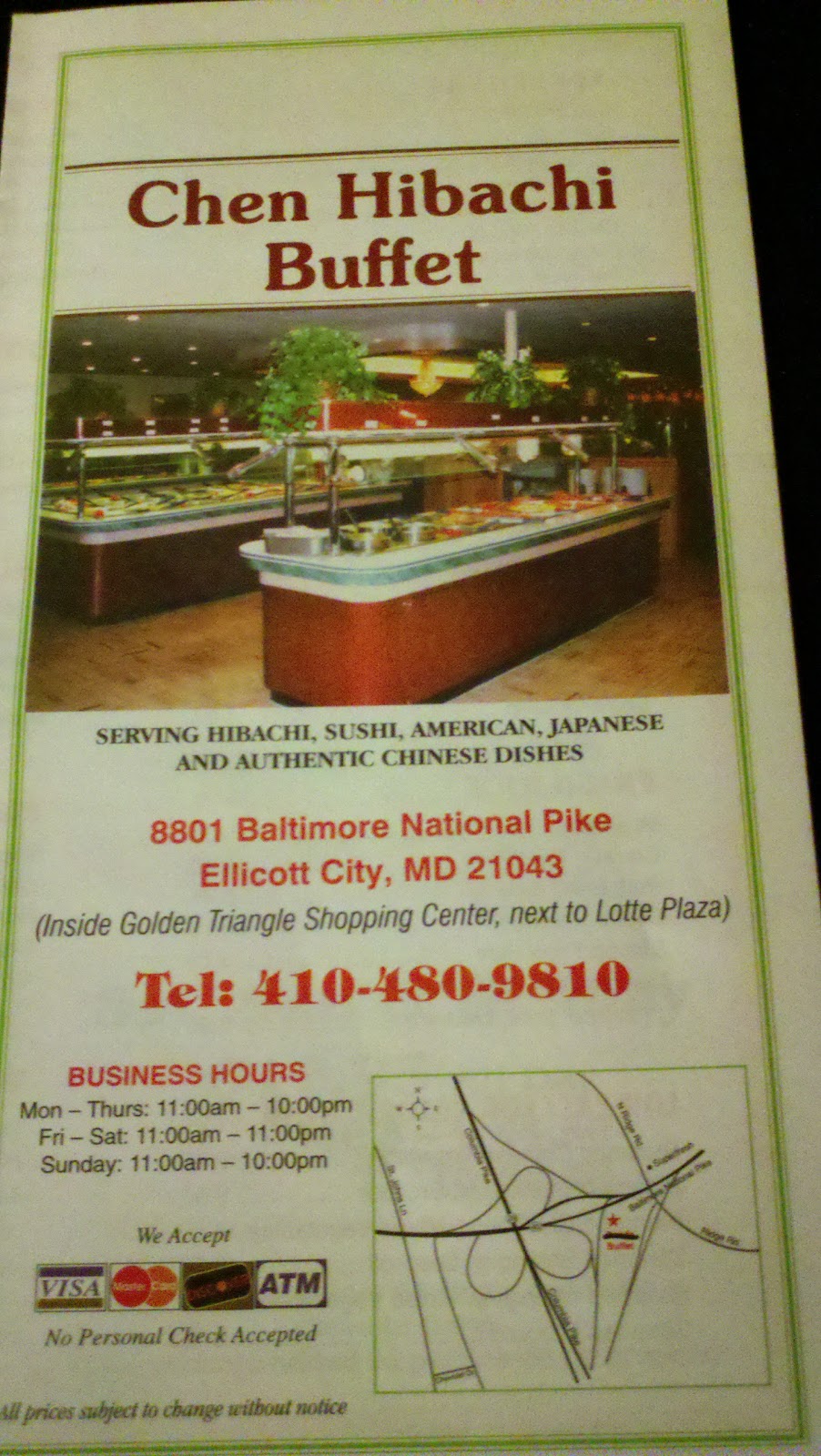 Hibachi super buffet coupons