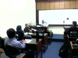 Kenangan Suasana Kuliah (Kls. A. 13 org Mhs) Bersama Prof. Dr. Sri Sumantri,SH. Th. 2007