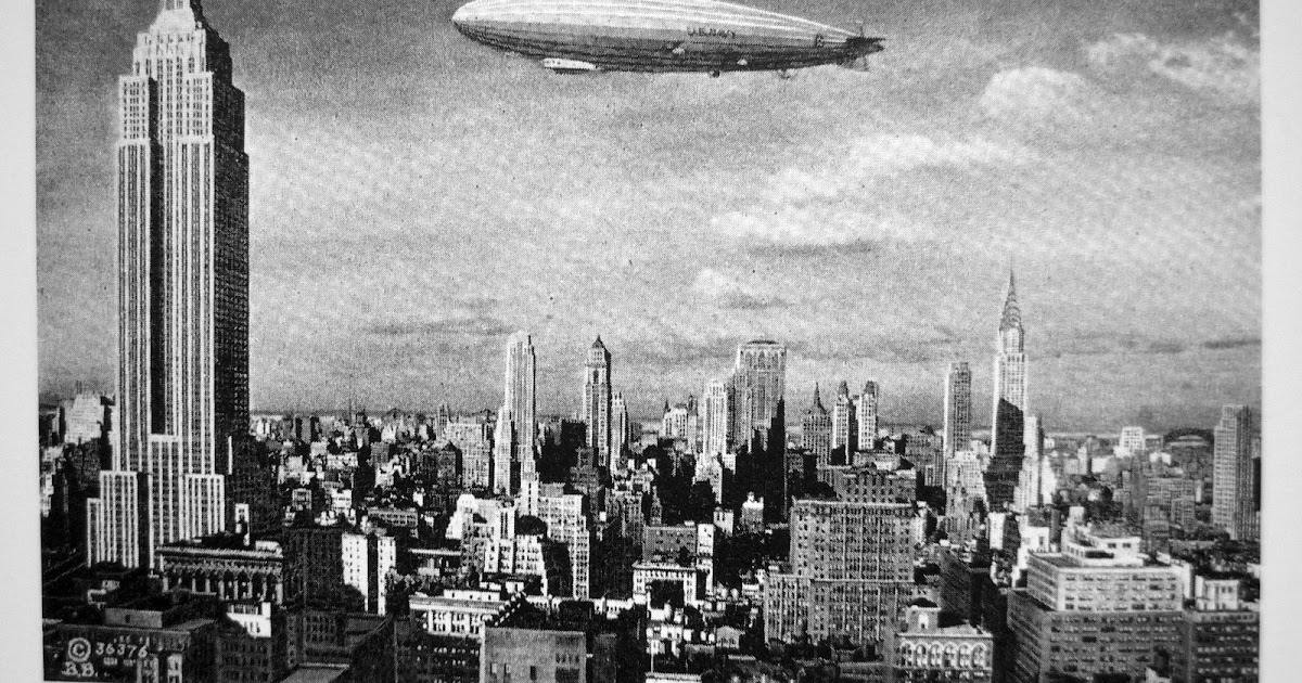 Avril A New York Empire State Building Et Zeppelin