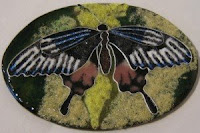 cloisonne butterfly