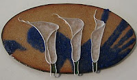 cloisonne flower lilies