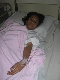 Maria Leite after the operation July 2007. In Putra specialist Hospital