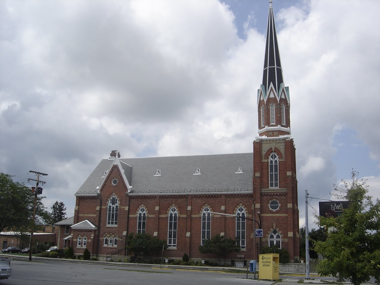 Catholic Architecture and History of Toledo, Ohio St. Ann, Fremont