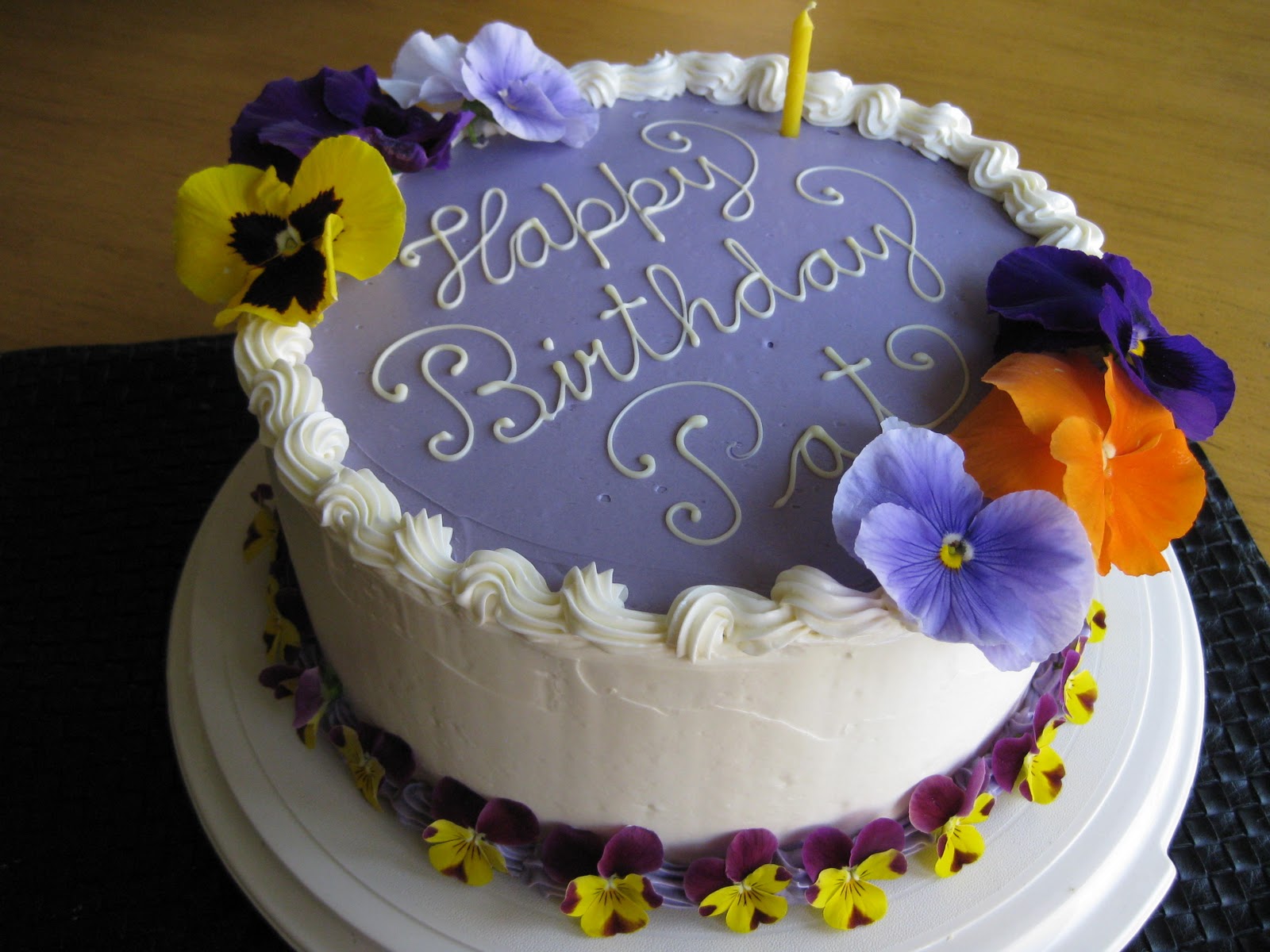 Sugar Chef: PANSY CAKE