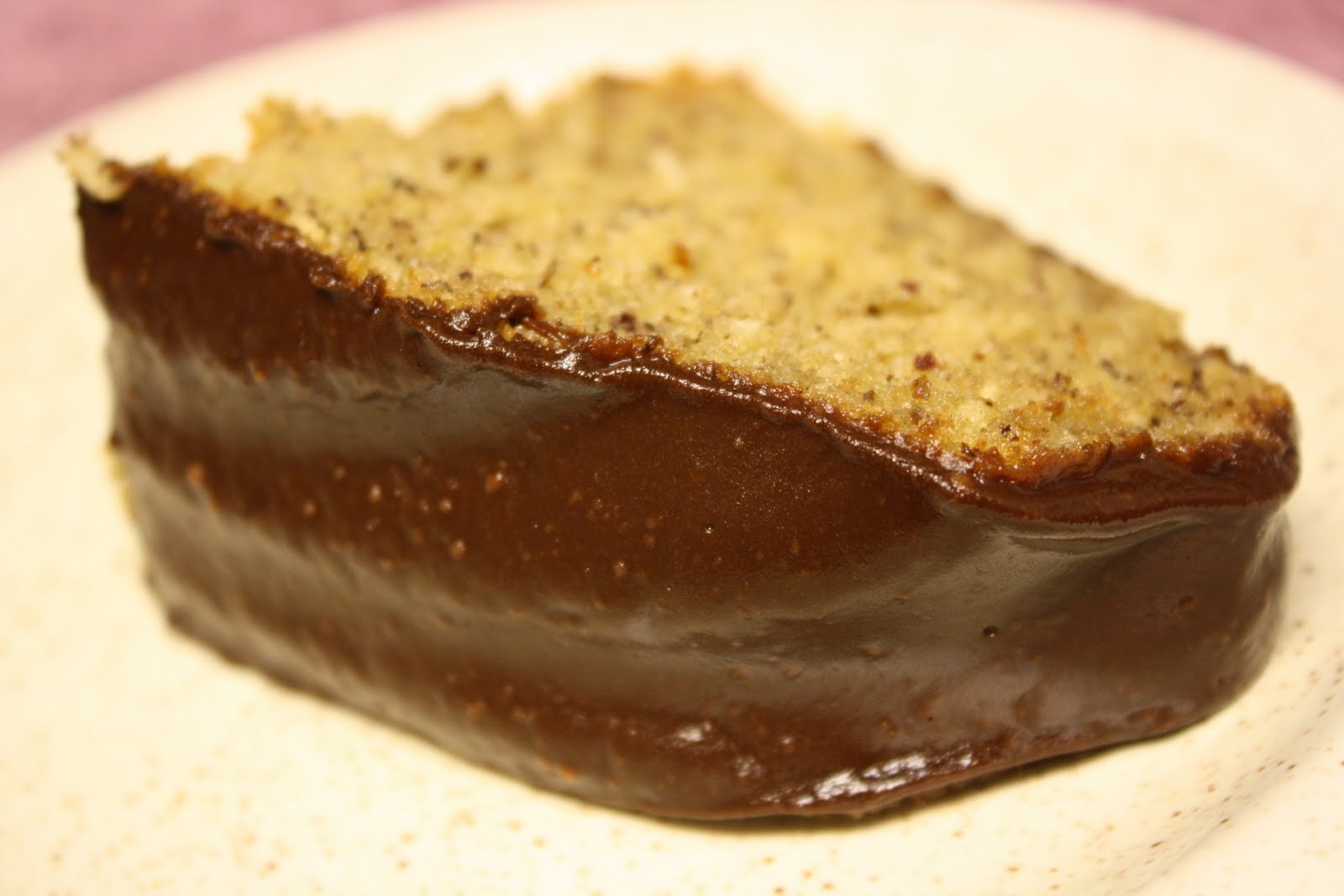 Verbena Pastries Chocolate Glazed Hazelnut Cake