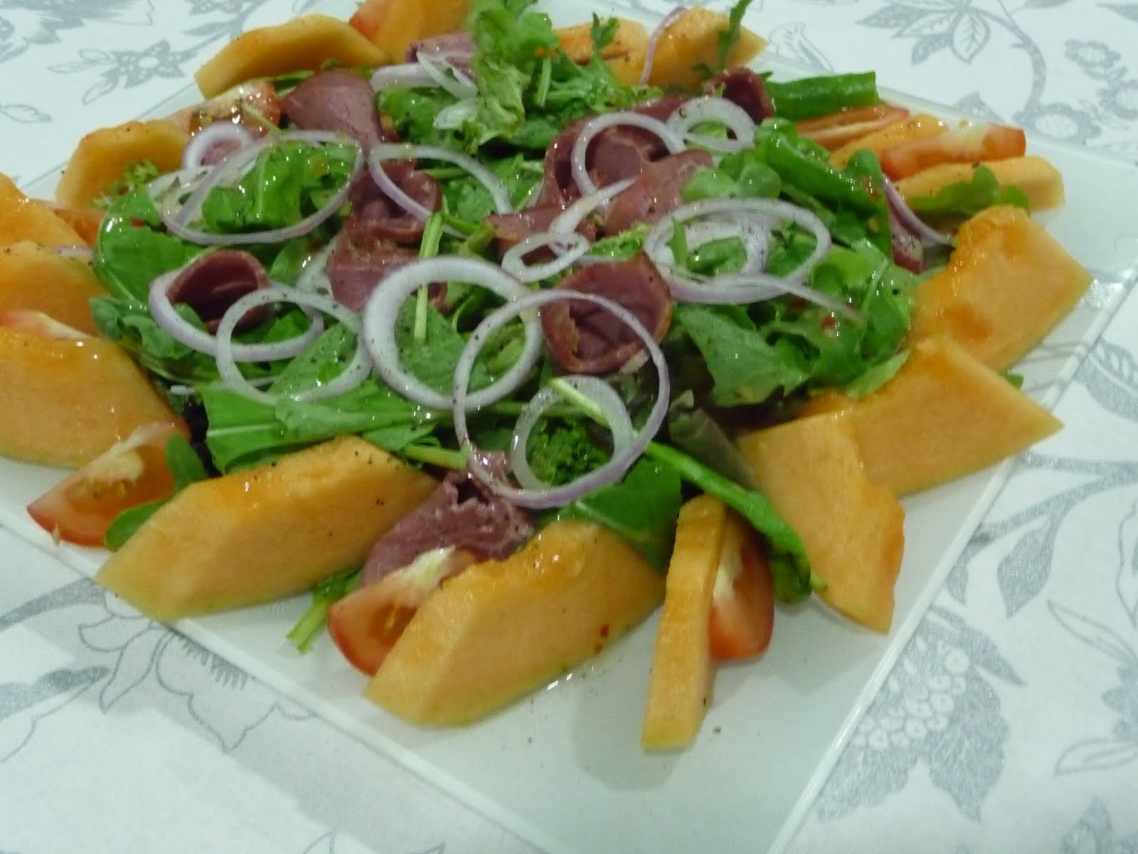 rockmelon salad