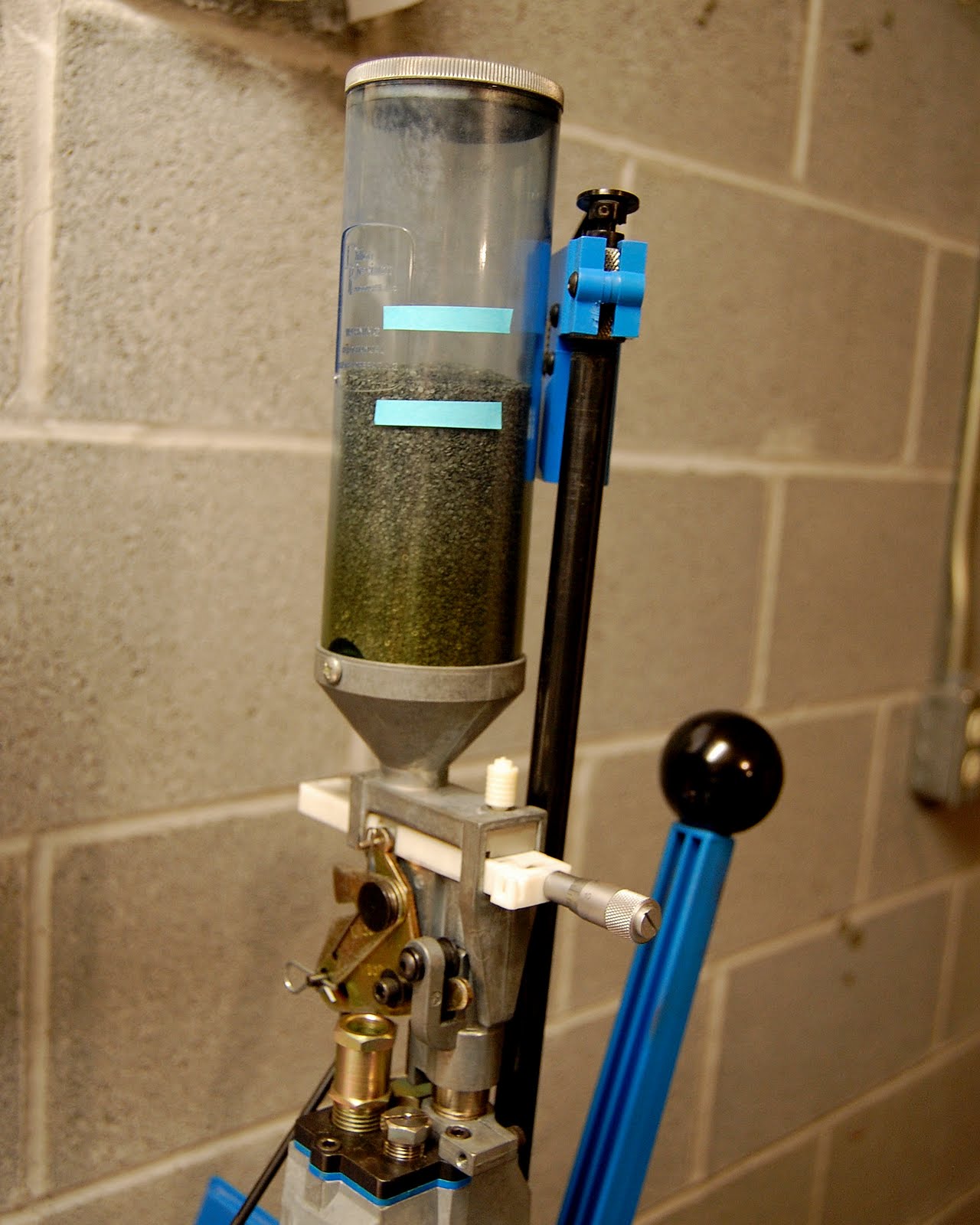 Tony's Bullseye Blog Managing Your Powder Measure