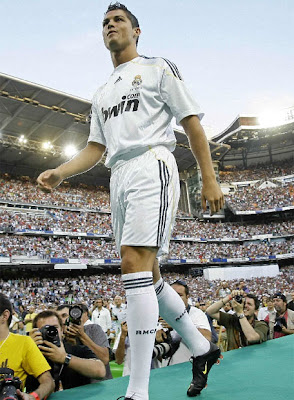 C. Ronaldo llega al Real Madrid