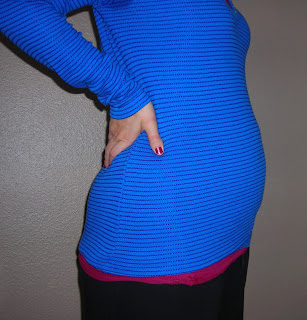 About 18 weeks pregnant. Still not showing a lot, but its bound to turn a corner soon.