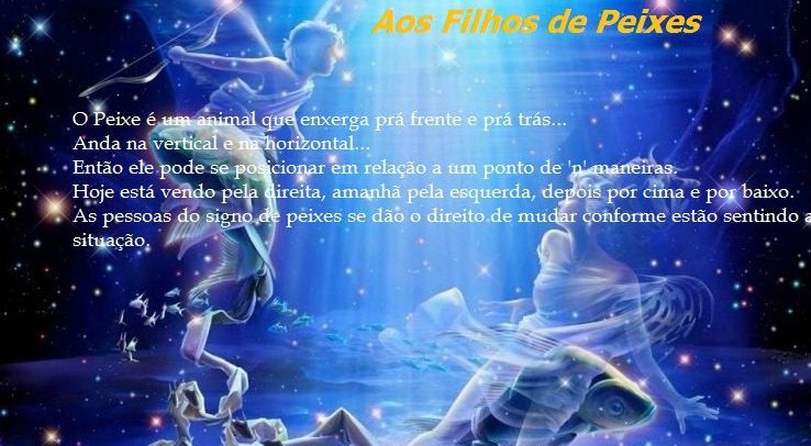 Aos Filhos de Peixes