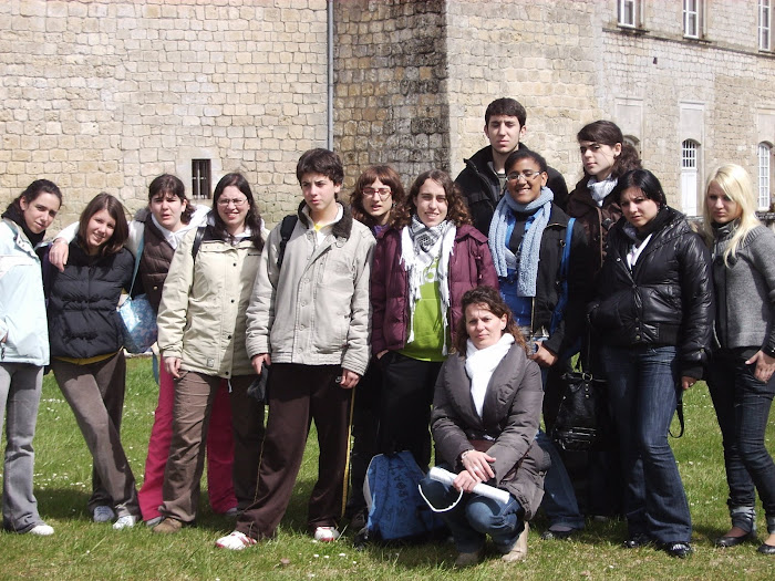 Profs et élèves du lycée Antonio Machado