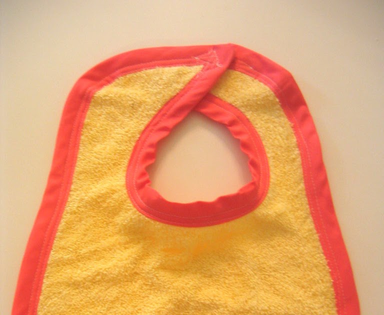 A Feathered Nest Hand Towel Baby Bib